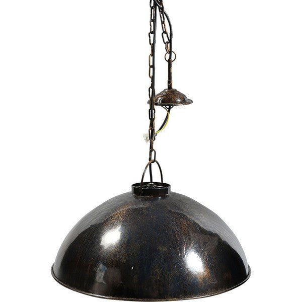 Thormann loftlampe - mørkeblå marmoreret 30x52x52 cm