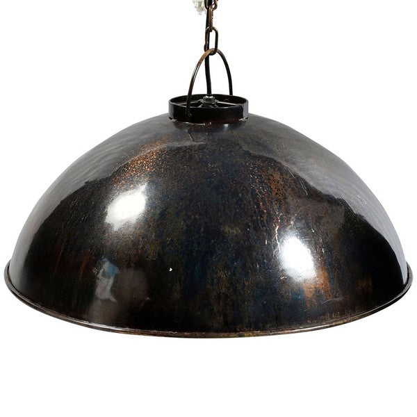 Thormann loftlampe - mørkeblå marmoreret 30x52x52 cm