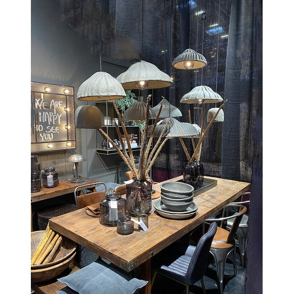 Kanpur loftslampe i papmaché 23x54x54 cm