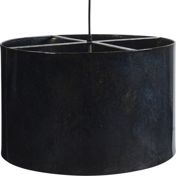 Jonah loftslampe L - mørkeblå marmoreret 32x50x50 cm