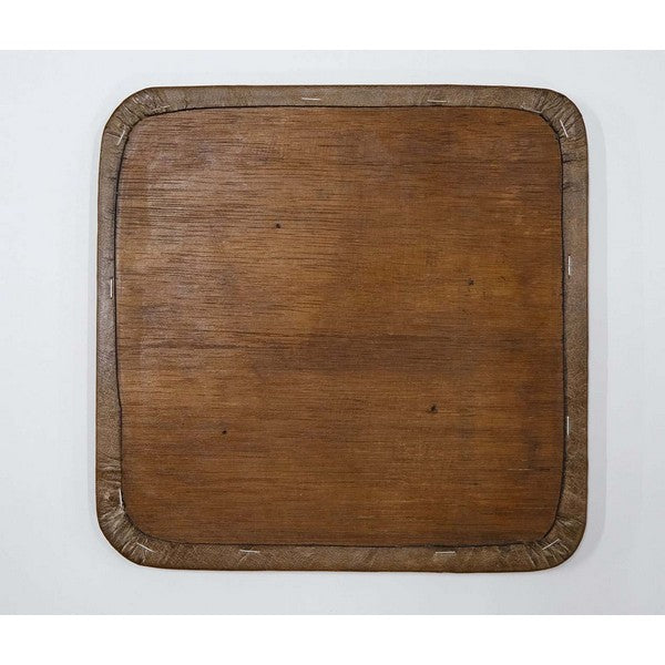 Sitt stolehynde i brun til barstol 1x30x30 cm