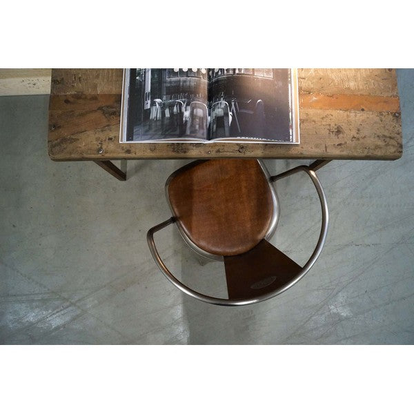 Sitt stolehynde i brun til Living Stol 0,5x36x36 cm