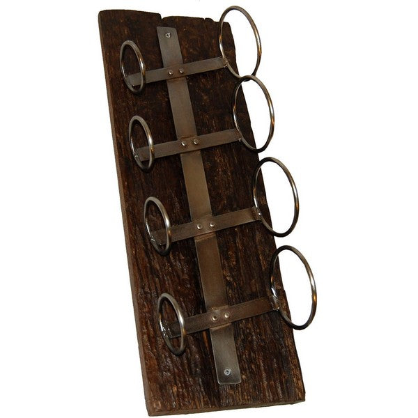Rustik vinreol 59x20x14 cm