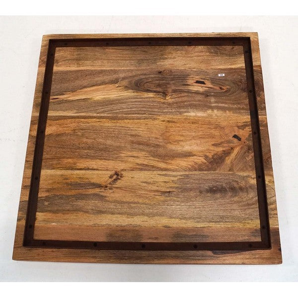 Clint træbordplade i mangotræ - L 3x70x70 cm