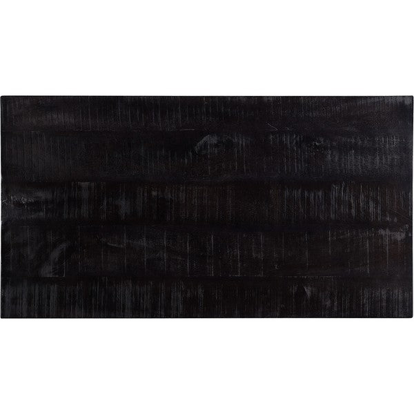 Clint bordplade i sortmalet mangotræ - L 3x130x70 cm