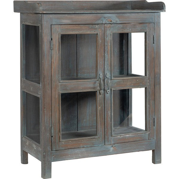 Gammel skøn vitrine 100x82x44 cm