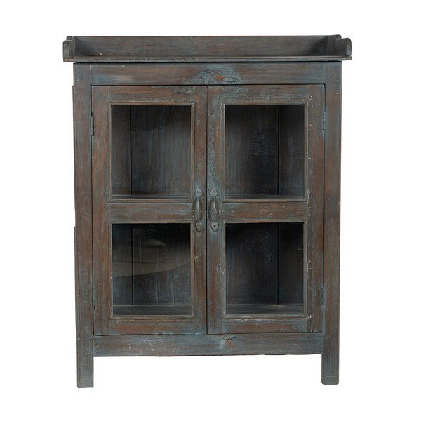 Gammel skøn vitrine 100x82x44 cm