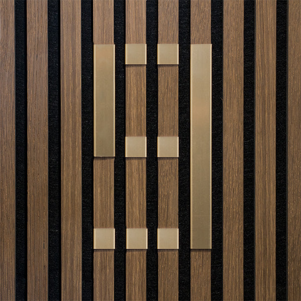 Tal til akustikpanel Messing 9