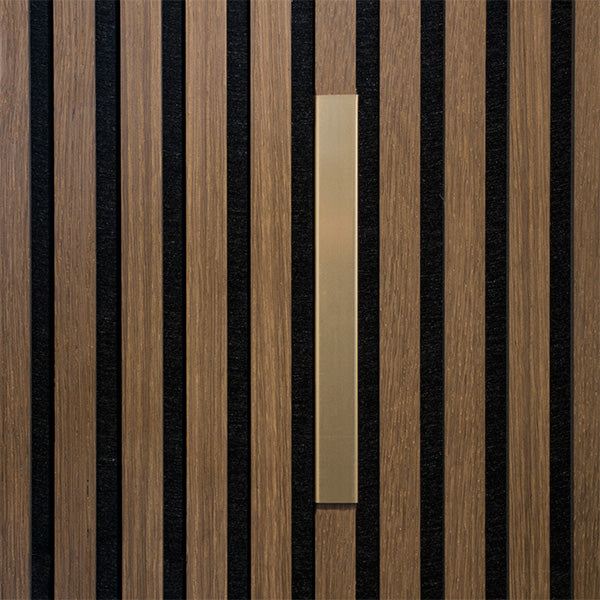 Bogstav til akustikpanel Messing I