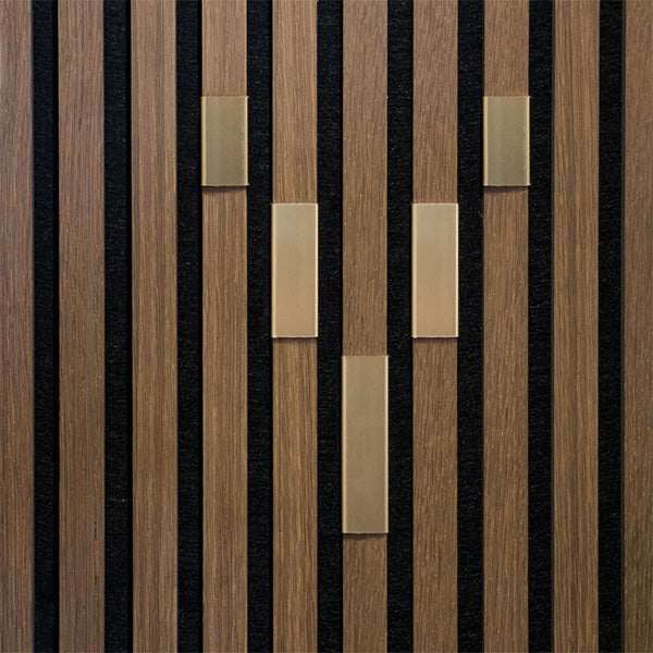 Bogstav til akustikpanel Messing Y