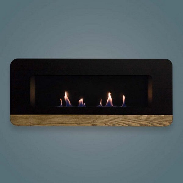 Cora duo sort - væghængt biopejs 75x45x13 cm 2L