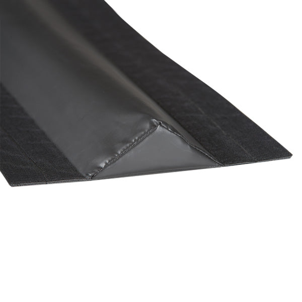 Overgang mellem airtracks sort 35x125 cm