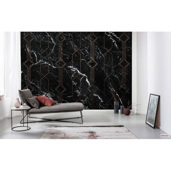 Fototapet Marble Black 2,50x4 meter