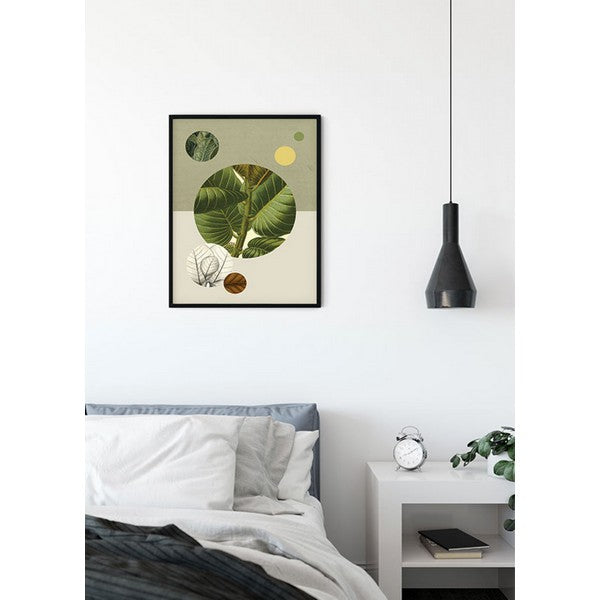 Plakat Grøn struktur - 40x50 cm