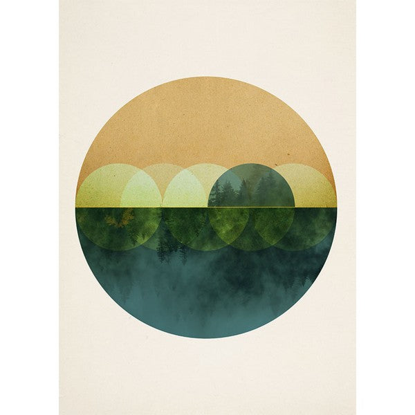 Plakat Spejle - 50x70 cm