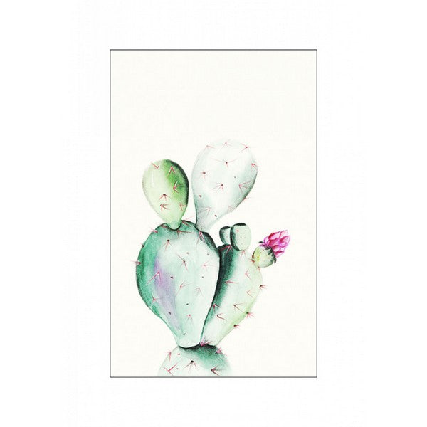 Plakat Stikkende pære kaktus - 40x50 cm