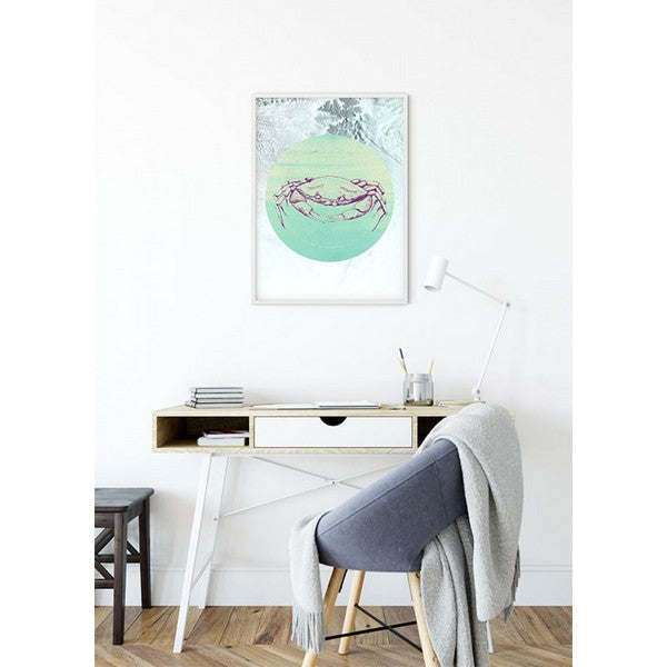 Plakat Krabbehav - 40x50 cm
