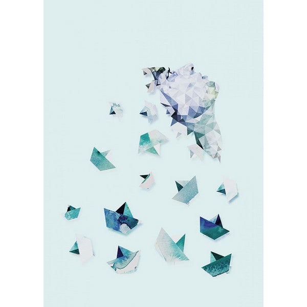 Plakat Tankegang - 30x40 cm