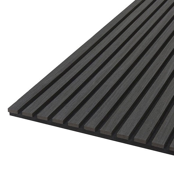FibroTech akustikpanel QUANTI 18x520x2440 mm - Black oak