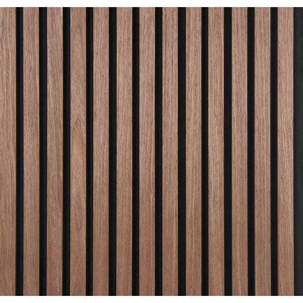 FibroTech akustikpanel QUANTI 18x520x2440 mm - Walnut