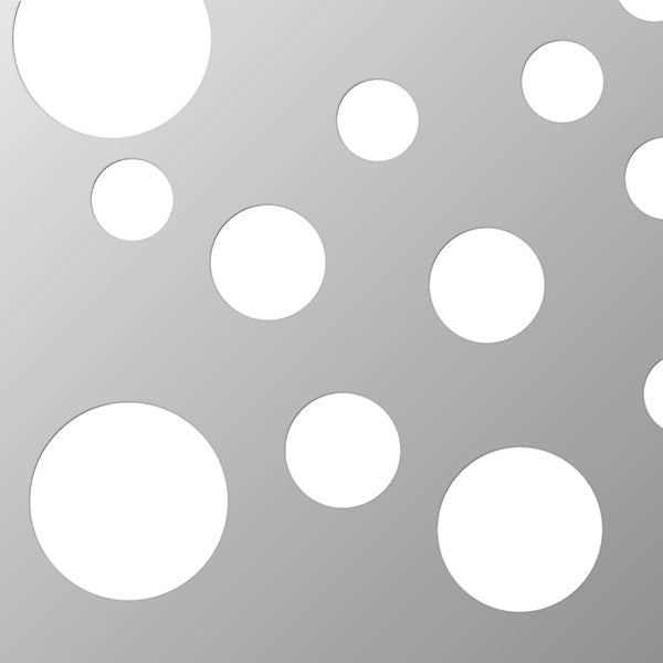 Perforeret galv stålplade 1x1000x2000 mm aqua