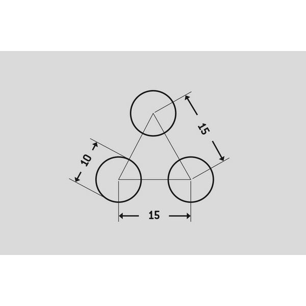 Perforeret stål plade 2x1000x2000 mm 40,31% luft
