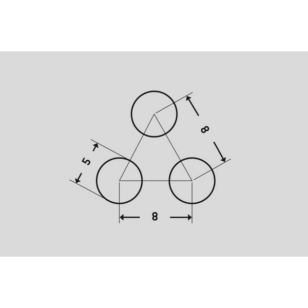 Perforeret stål plade 2x1000x2000 mm 35,43% luft