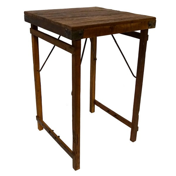 Calcutta højt cafe-/barbord i træ 107x70x70 cm