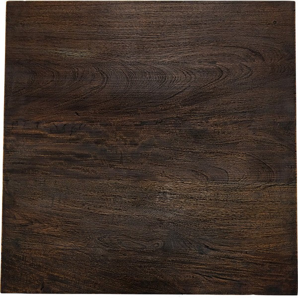 Bach kvadratisk træbordplade 4x70x70 cm