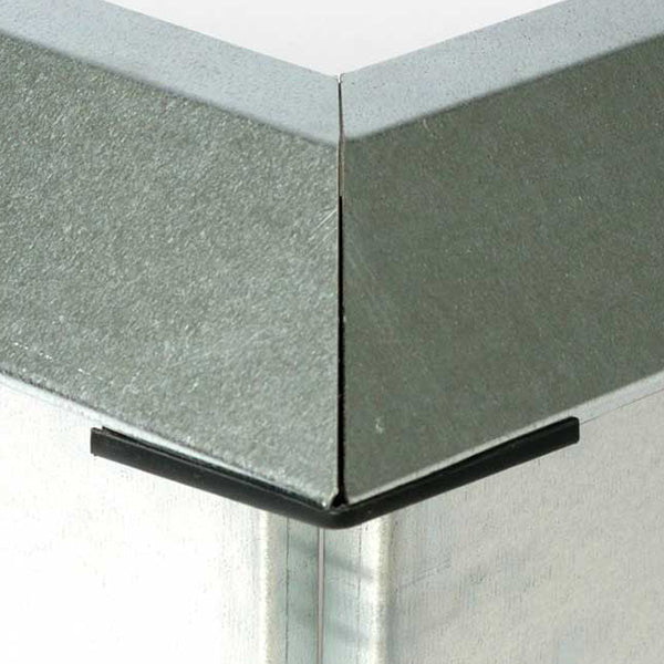 Højbed galvaniseret stål classic m/sneglehegn 25x120x240 cm