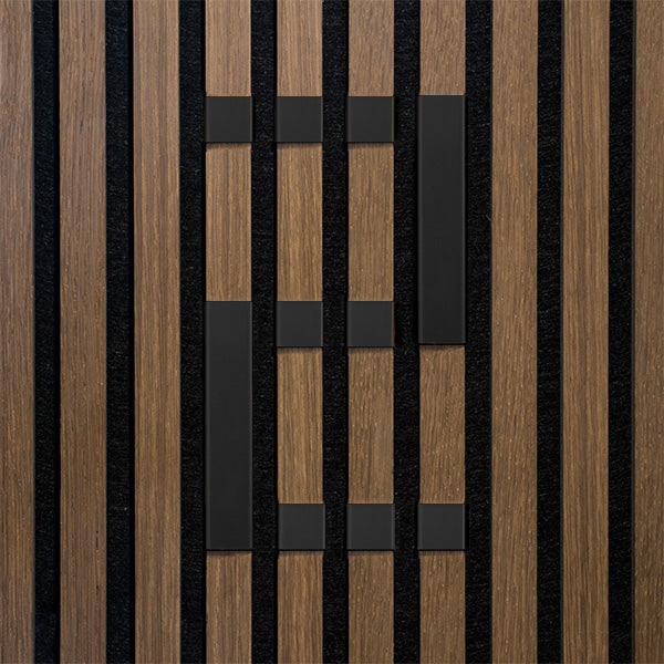 Tal til akustikpanel Sort zink 2