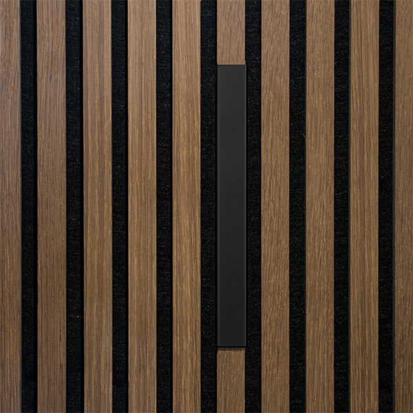 Bogstav til akustikpanel Sort zink I