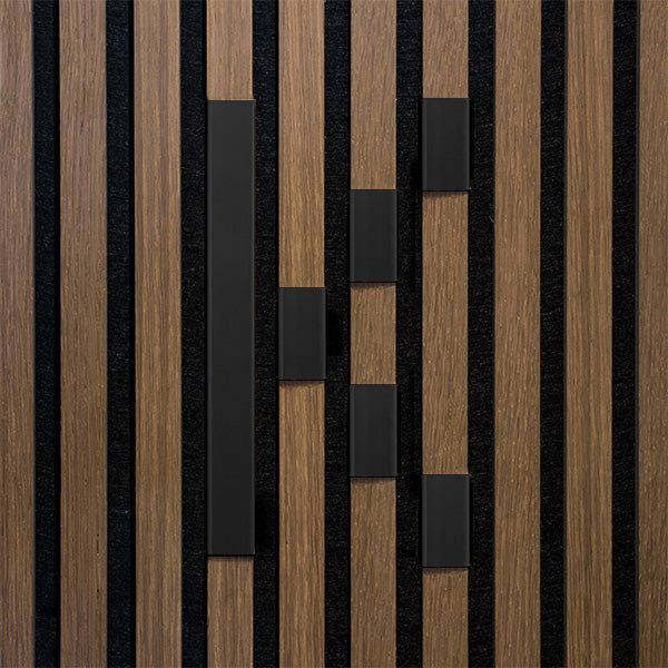 Bogstav til akustikpanel Sort zink K