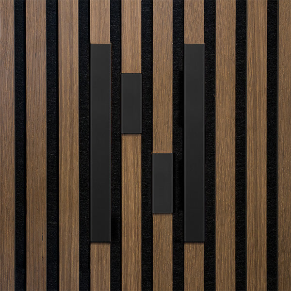 Bogstav til akustikpanel Sort zink N