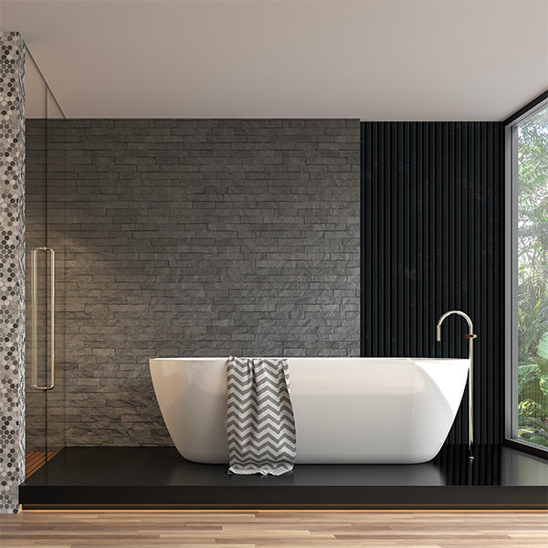 FibroTech akustikpanel UNIKA 22x605x2440 mm - Black oak