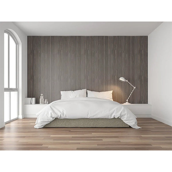 FibroTech akustikpanel BASIC PROFF 22x605x3000 mm - Grey oak