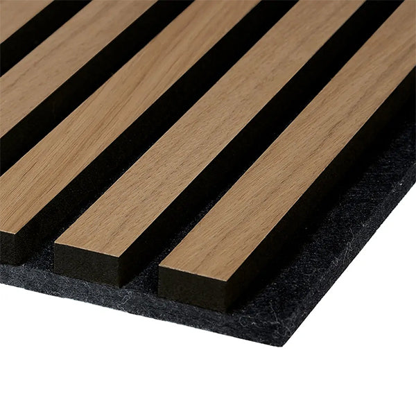 FibroTech akustikpanel BASIC PROFF 22x605x3000 mm - Light oak