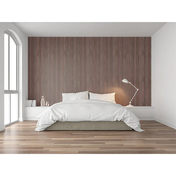 FibroTech akustikpanel BASIC PROFF 22x605x3000 mm - Light oak