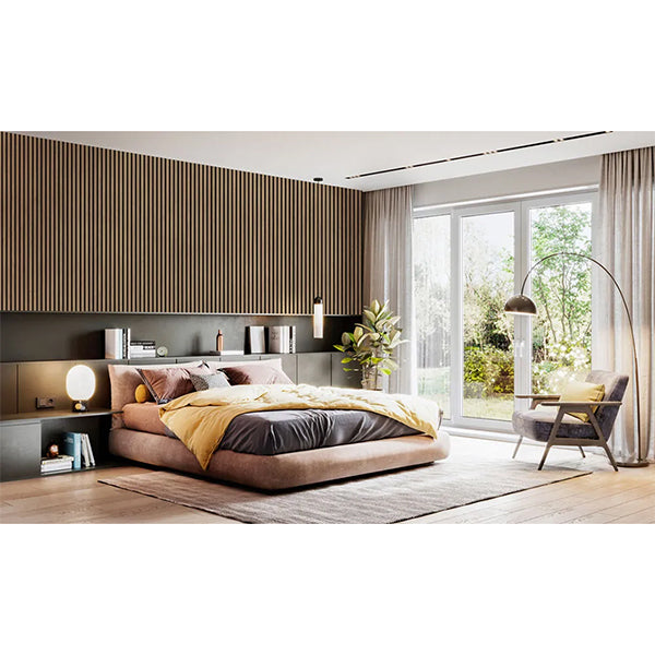 FibroTech akustikpanel PREMIUM 22x605x2440 mm - Oiled oak