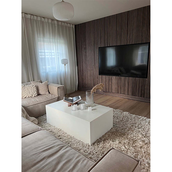 FibroTech akustikpanel PREMIUM 22x605x2440 mm - Smoked oak