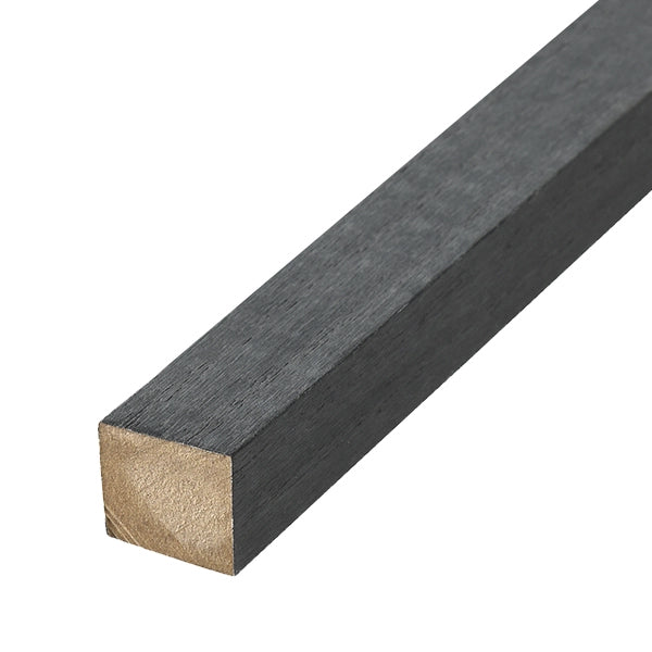 FibroTech akustik afslutningsliste 22x25x3000 mm - Black oak 2 stk/pakke