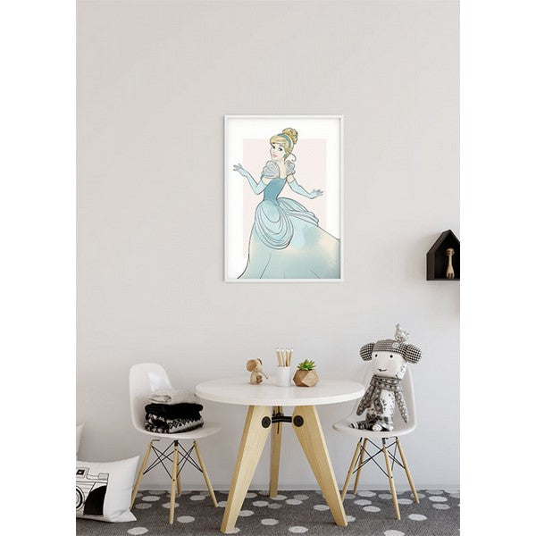 Plakat Askepot Skønhed - 50x70 cm