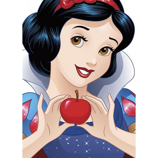 Plakat Snehvide portræt - 30x40 cm