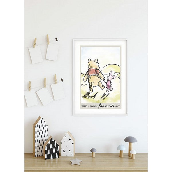 Plakat Peter Plys i dag - 30x40 cm
