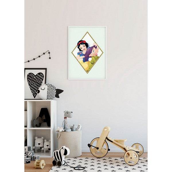 Plakat Snehvide & Dopey - 30x40 cm