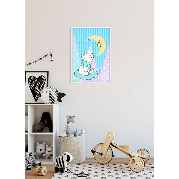 Plakat Peter Plys Månen - 40x50 cm