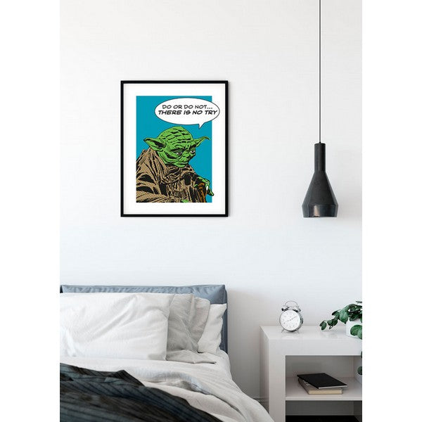 Plakat Star Wars Classic Comic Quote Yoda - 50x70 cm