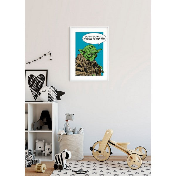 Plakat Star Wars Classic Comic Quote Yoda - 50x70 cm