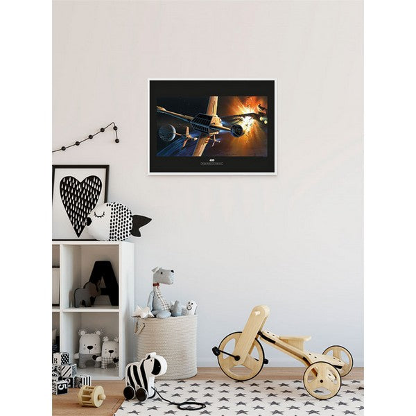 Plakat Star Wars Classic RMQ Endor Orbit War - 50x70 cm