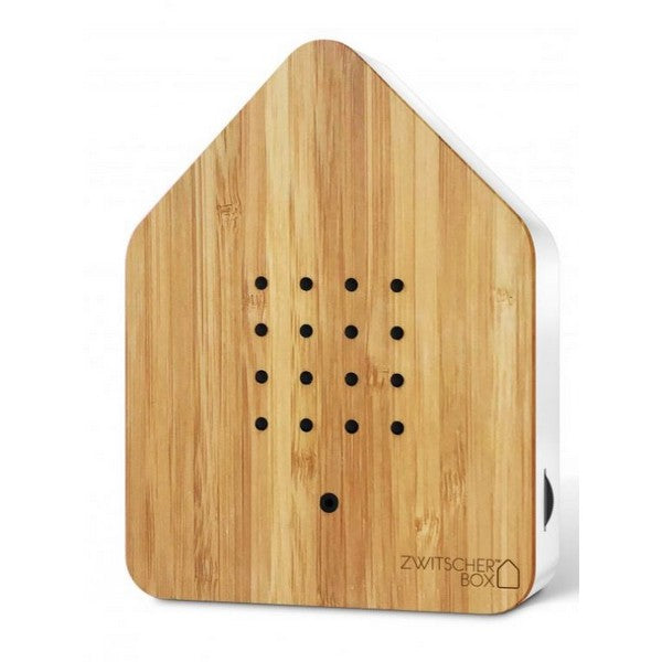 Relaxound boks med fuglekvidder Bambus 110x145x35 mm